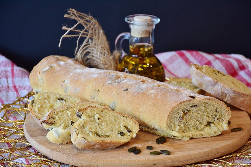 Pan de pepita de calabaza